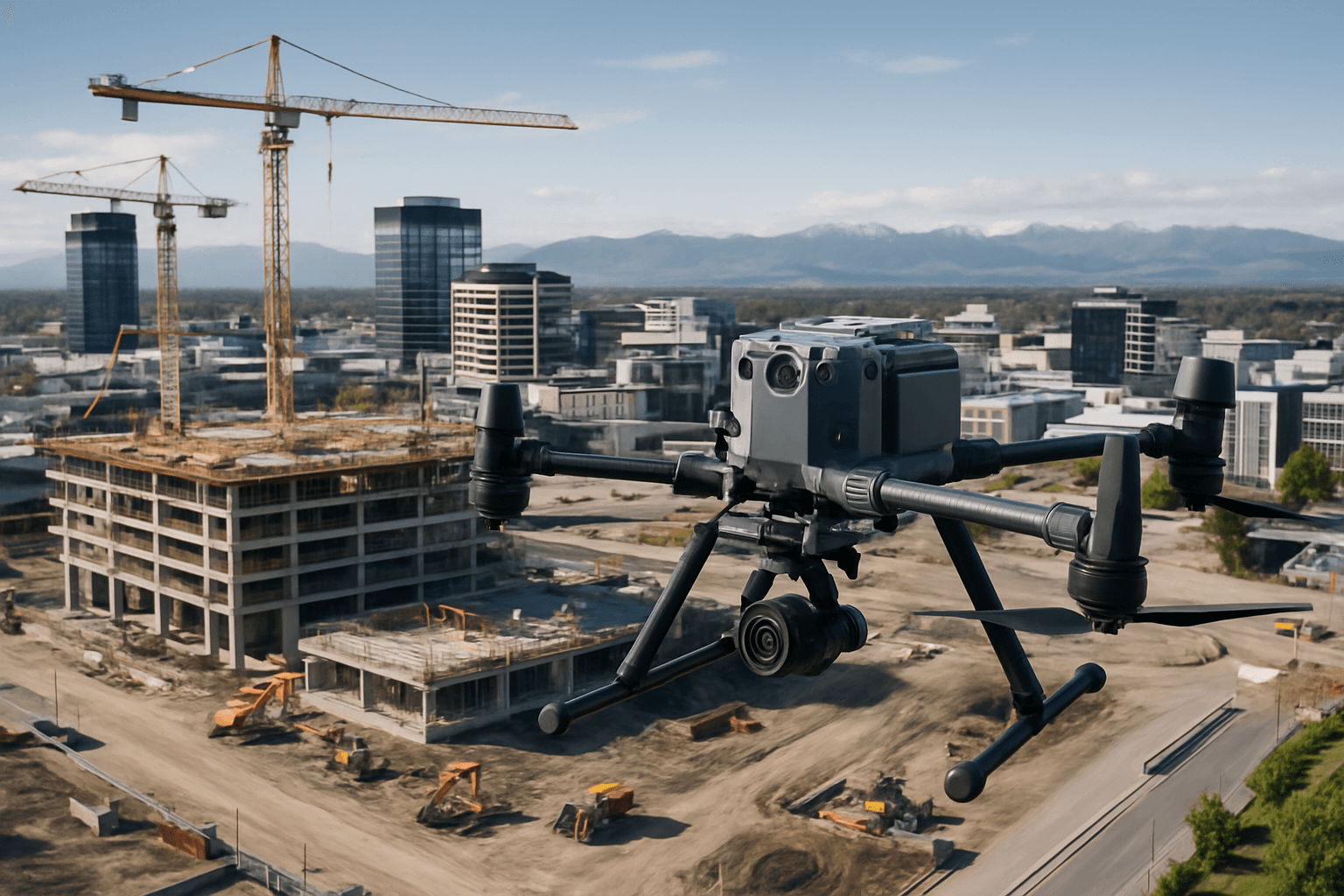construction_monitoring_header New Zealand drone aerial photography construction